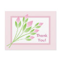 Rose Buds Thank You Postcard by zazzleproducts1 Rose Buds Thank You Postcard