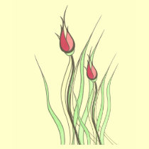 Rose Buds t-shirts