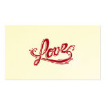 Rose business cards