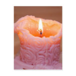 Rose Candle Post Cards