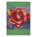 Rose card