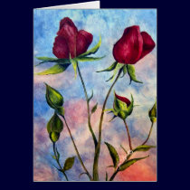 Rose cards by artbyjolyn Rose cards