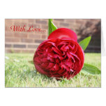 rose card with love... cards