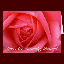 Rose Cards Personalized Rose Wedding Invitations cards