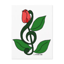 Rose Clef postcards