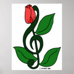 Rose Clef Poster