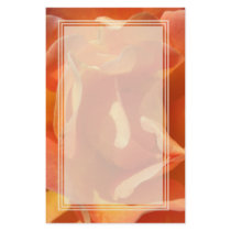 Rose Close Up Blank Stationery