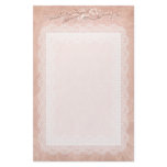 Rose Colored Decorative Stationary Stationery Paper