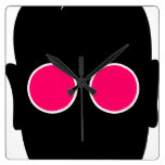 Rose Colored Glasses No Numbers Clocks