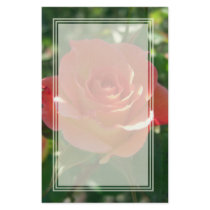 Rose Cup Blank Stationery by wingedturtle Rose Cup Blank Stationery