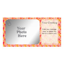 Rose Cup PhotoCard Template