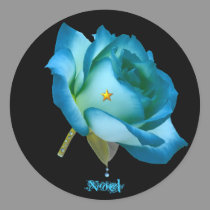 Rose de Noël - Sticker by Occitania Rose de Noël - Sticker