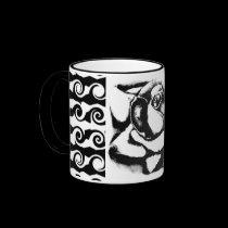 Rose design Mug