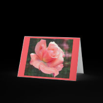 Rose Easter Card
