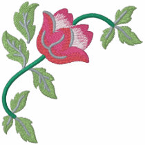Rose Elegance embroidered shirts