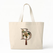 Rose Elegance Monogram B bags by SweetRascal Rose Elegance Monogram B bags