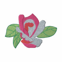 Rose embroidered shirts