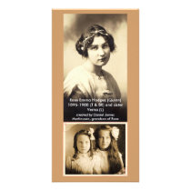 Rose Emma Hodges (Quinn) & sister Verna Photo Card photo cards