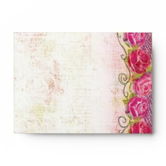 Rose Envelope - A6 envelope