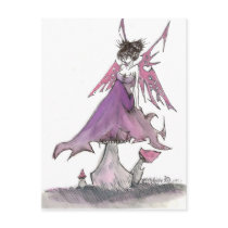 rose faerie postcards by WideEyeWinkStudios rose faerie postcards