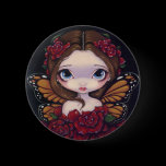"Rose Fairy" Button