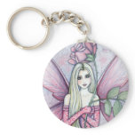 Rose Fairy Keychain by Molly Harrison