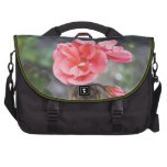 Rose feminin laptop bag