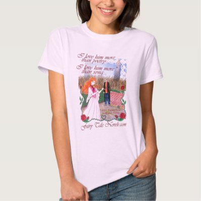 Rose & Fish Valentine T Shirt