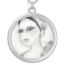 Rose Flapper Necklaces
