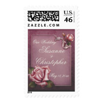 Rose Framed Wedding postage by SweetRascal Rose Framed Wedding postage