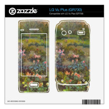 Rose Garden by Pierre Renoir Skins For LG Vu Plus