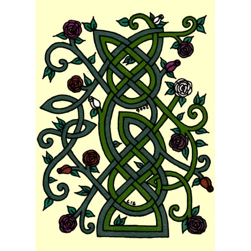 Rose Garden card 1 card