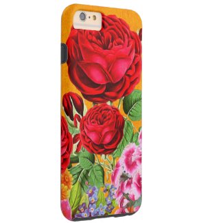 Rose Garden Orange Background iPhone 5 Case