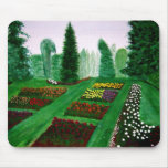Rose Garden, Portland, Oregon watercolor painting Mouse Pad