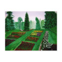Rose Garden, Portland, Oregon watercolor painting postcards by SerenethosArt Rose Garden, Portland, Oregon watercolor painting postcards