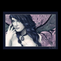 Rose Garden Poster posters by elvenstarart Rose Garden Poster posters