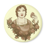 Rose Garden Sepia Magnet Rose Garden Sepia Magnet