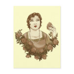 Rose Garden Sepia Postcard Rose Garden Sepia Postcard