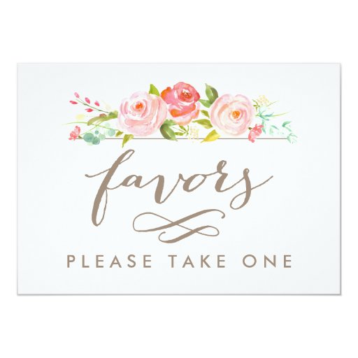 rose-garden-wedding-favors-please-take-one-print-card-zazzle