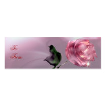 Rose Gift Tag - business cards by elenaind Rose Gift Tag - business cards