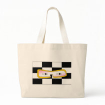 Rose Glasses Tote bags