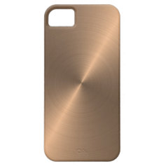 Rose Gold iPhone 5 Cover