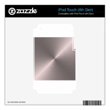 Rose Gold iPod Touch 4G Decal