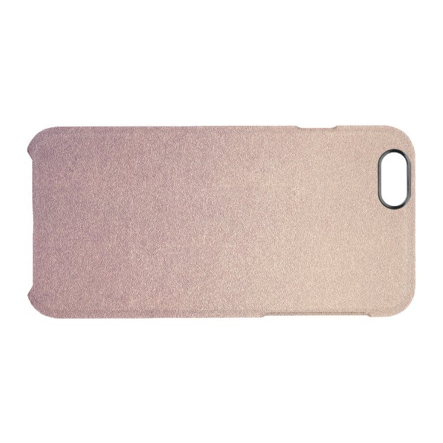 Rose Gold Ombre Glitter Sand Look Pink Uncommon Clearlyâ„¢ Deflector iPhone 6 Case-5
