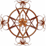 Rose Gold Unicursal Photo Sculpture