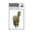 Rose grey alpaca postage stamps