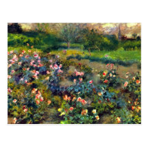 Rose grove by Pierre Renoir Post Card