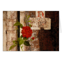 Rose Grunge cards