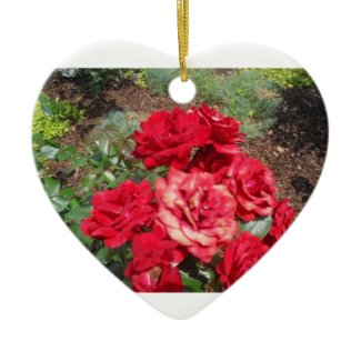 Rose Happiness Quote Ornament ornament