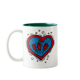 Rose Heart with I Love You Mug Rose Heart with I Love You Mug